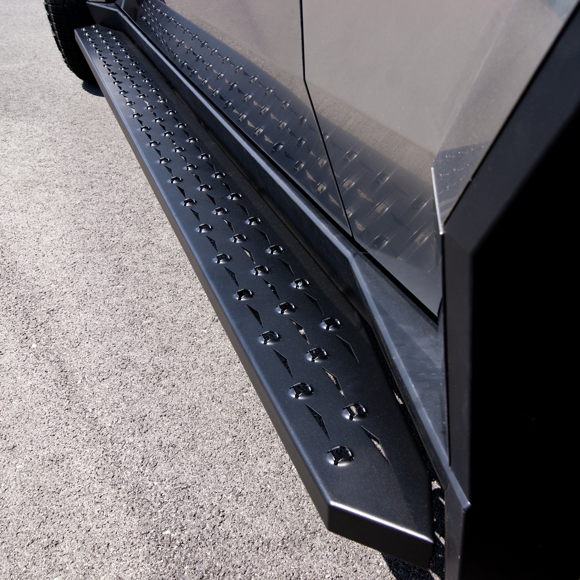 Cybertruck Stainless Steel Running Boards – RealWheels EV