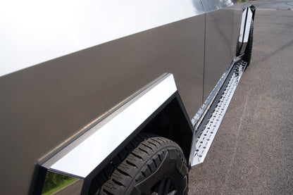 Stainless Steel Running Boards (Polished Mirror)