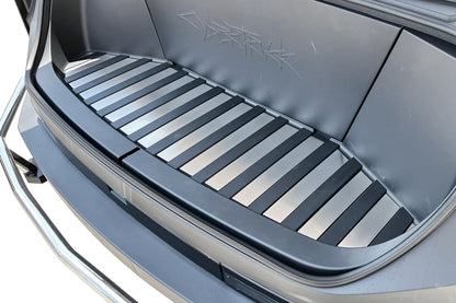 Pictured: Stainless Steel Front Trunk (Frunk) Lower Trim (Brushed Satin) [RW162-1S-CT]