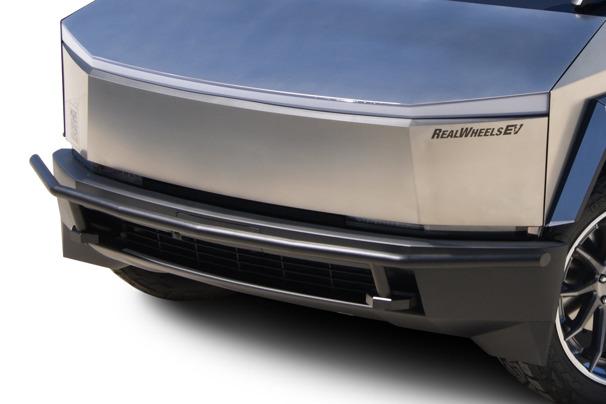 Pictured: Stainless Steel Front Bumper Bar (Stealth Black) [RW300-1BP-CT]