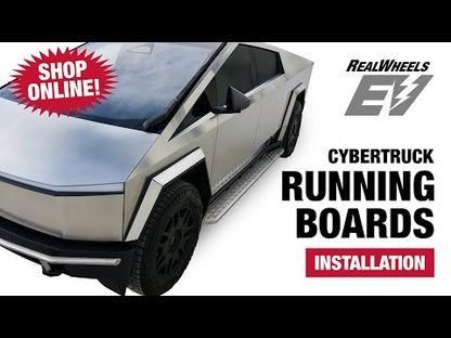 Stainless Steel Running Boards (Stealth Black)